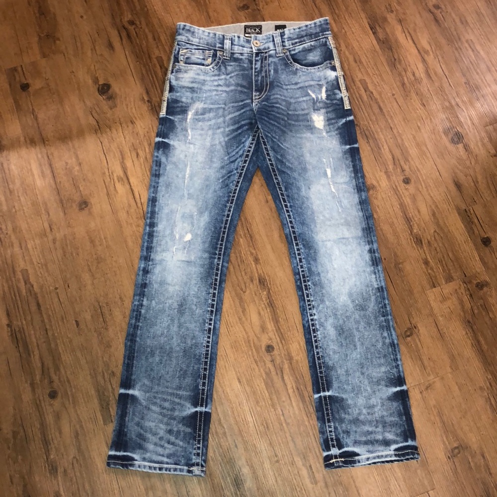 Men’s Buckle Black 31L Straight Leg Fit #9